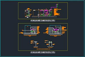 Air Handling Unit Connection Typical Details