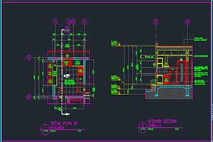 Kitchen Plan and Detail