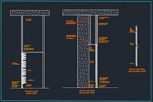 Sand Trap Louver Installation Typical Details