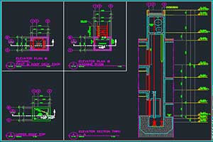 Elevator Plan & Section